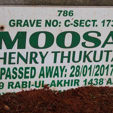 THUKUTA Moosa Henry -2017