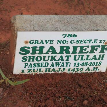 ULLAH Sharieff Shoukat -2018