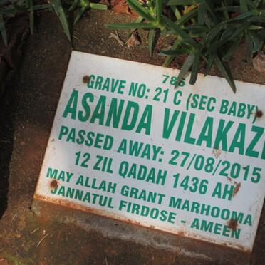 VILAKAZI Asanda -2015