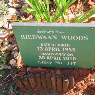 WOODS Riedwaan 1955-2010