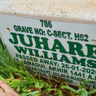 WILLIAMS Juhare  -2020