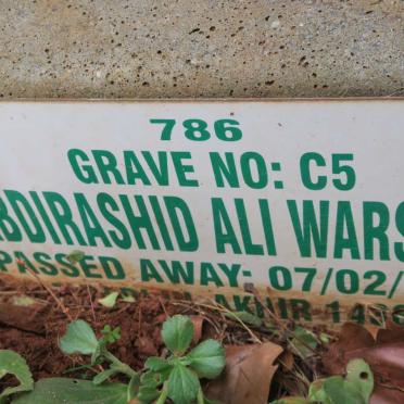 WARSAME Abdirashid Ali -2015