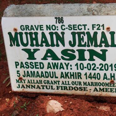 YASIN Muhain Jemal -2019