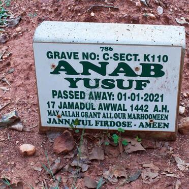 YUSUF Anab -2021