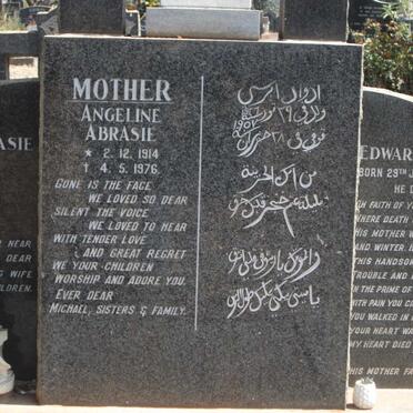 ABRASIE Angeline 1914-1976