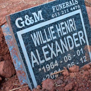 ALEXANDER Willie Henri 1964-2021