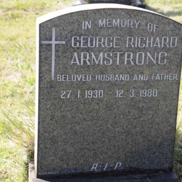 ARMSTRONG George Richard 1930-1980