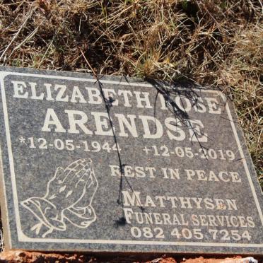 ARENDSE Elizabeth Rose 1944-2019