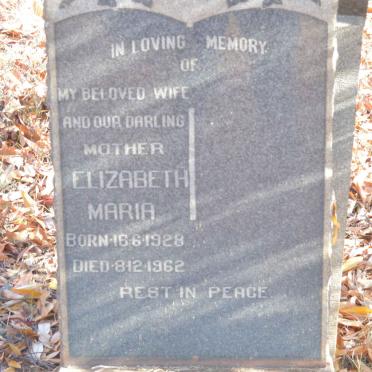 ARLOW Elizabeth Maria 1928-1962