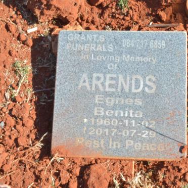 ARENDS Egnes Benita 1960-2017