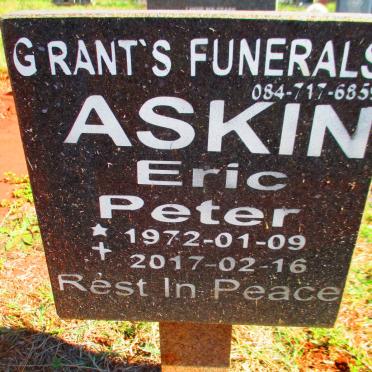 ASKIN Eric Peter 1972-2017