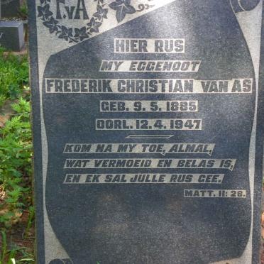 AS Frederik Christian, van 1885-1947