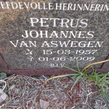 ASWEGEN Petrus Johannes, van 1957-2009 &amp; Kitty 1957