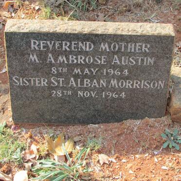 AUSTIN M. Ambrose -1964 :: MORRISON ST. Alban -1964