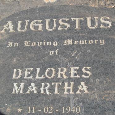 AUGUSTUS Delores Martha 1940-