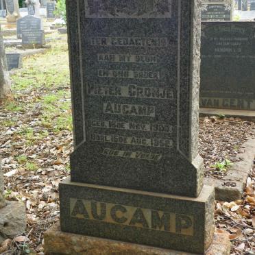 AUCAMP Pieter Cronje 1900-1952