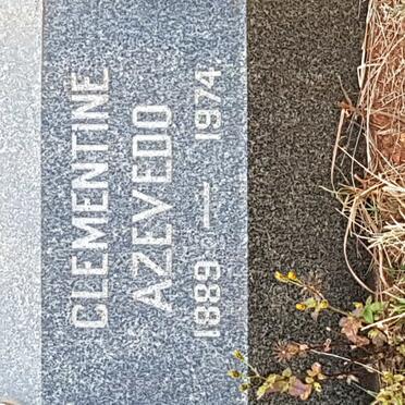AZEVEDO Clementine 1889-1974