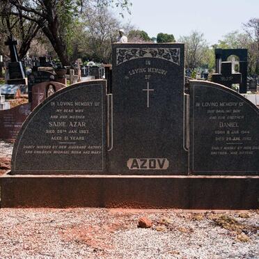 AZOV Sadie Azar -1967 :: AZOV Daniel 1944-1952