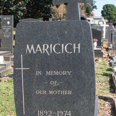 BAPTISTA Maricich 1872-1974