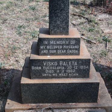 BALETA Visko 1894-1962
