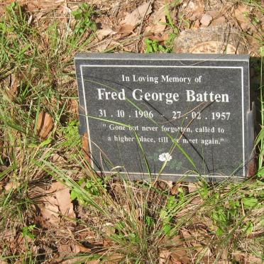 BATTEN Fred George 1906-1957