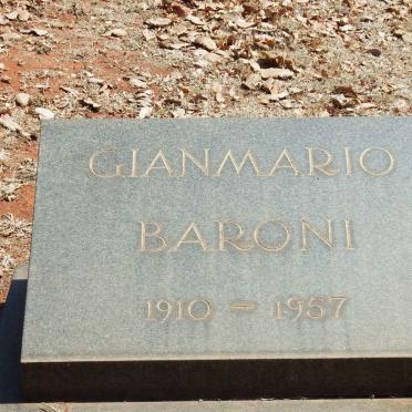 BARONI Gianmario 1910-1957