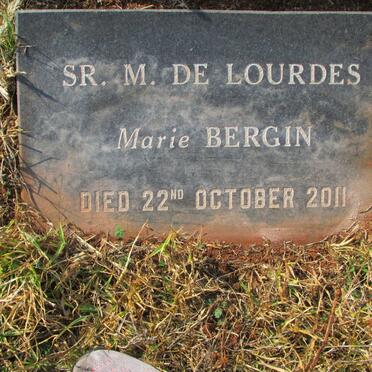 BERGIN M. De Lourdes Marie -2011
