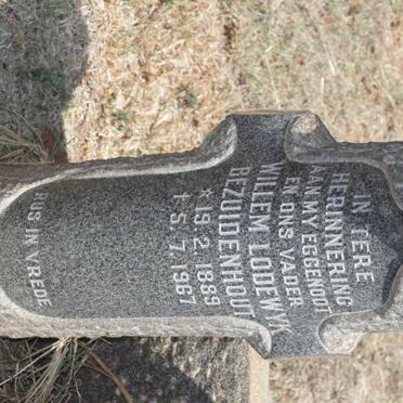 BEZUIDENHOUT Willem Lodewyk 1889-1967