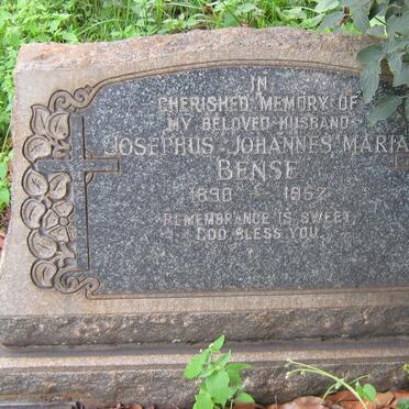 BENSE Josephus Johannes Maria 1890-1952