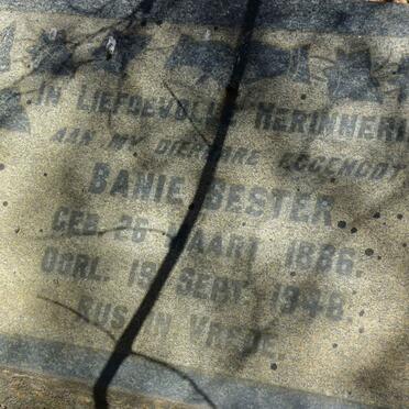 BESTER Banie 1886-1948