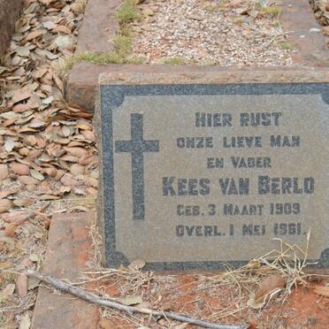 BERLO Kees, van 1909-1961