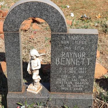 BENNETT Raynor 1987-1987