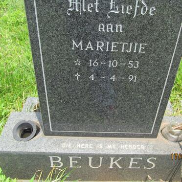 BEUKES Marietjie 1953-1991