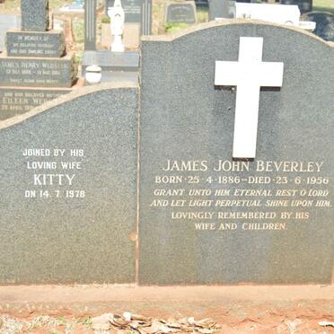 BEVERLEY James John 1886-1956 &amp; Kitty -1978