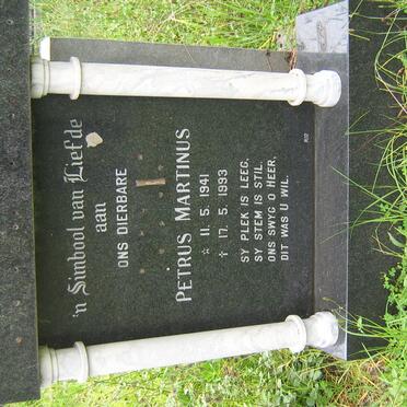 BERG Petrus Martinus, v.d. 1941-1993