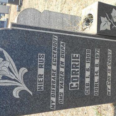 BERG Corrie, van den 1908-1971