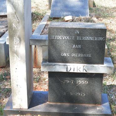 BERGH Dirk, van den 1959-1975