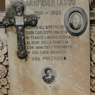 BERTASSO Illavio Battista 1901-1956 &amp; Natalina 1903-1971