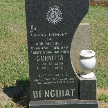 BENGHIAT Cornelia 1888-1978