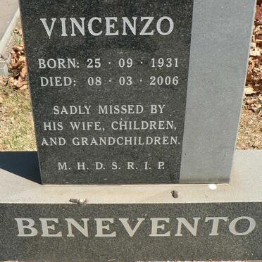 BENEVENTO Vincenzo 1931-2006