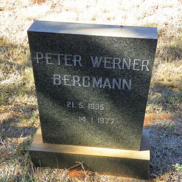BERGMANN Peter Werner 1935-1977