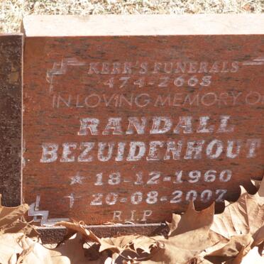 BEZUIDENHOUT Randall 1960-2007