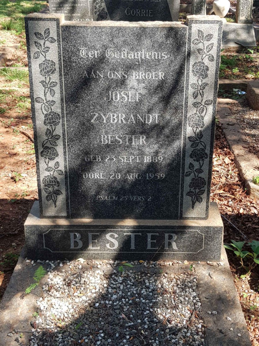 BESTER Josef Zybrandt 1889-1959