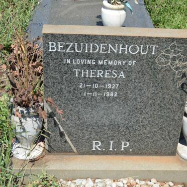 BEZUIDENHOUT Theresa 1927-1982 :: INGRAM Maria Jezus 1958-2007
