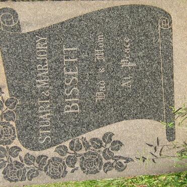 BISSETT Stuart &amp; Marjory 