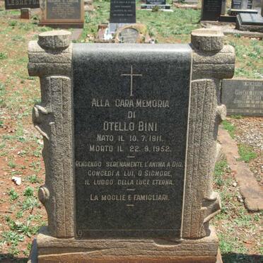 BINI Otello 1911-1952