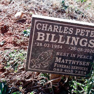 BILLINGS Charles Peter 1954-2020