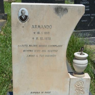BIANCO Armando, DAL 1916-1975