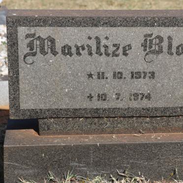 BLOEM Marilize 1973-1974