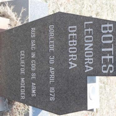 BOTES Leonora Debora -1976